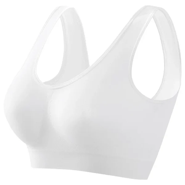 1pcs Women Sports Bra Large Size No Steel Ring Seamless Underwear Removable Chest Pad Runing Sport Yoga Vest Bras - Image 9