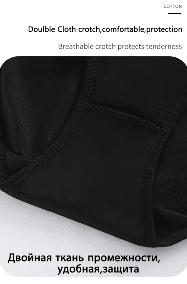 7Pcs/Lot Women's Panties Plus Size Underwear Cotton Briefs Girls Soft Pantys Female Intimates Underpant for Women Sexy Lingeries - Image 13